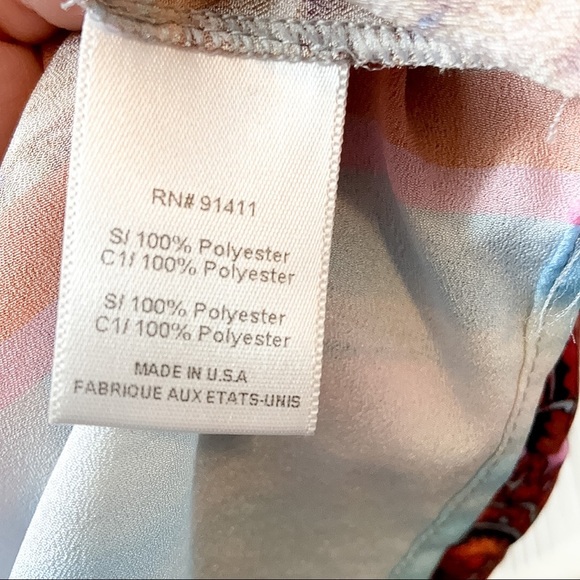 CLOVER CANYON | Patterned Flowy Tank Top XS - Picture 11 of 11